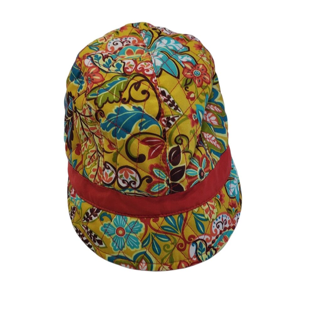 Adorable Vera Bradley Women's Floral Newsgirl Hat